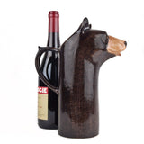 Quail Ceramics Brown Bear Wine Jug
