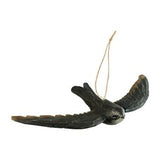 Hand Carved Wood Common Swift in Flight By Wildlife Garden