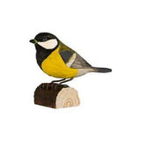 Carved Wooden Great Tit By Wildlife Garden