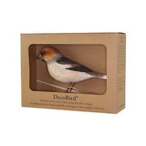 Wooden Figure Of A Hawfinch By Wildlife Garden