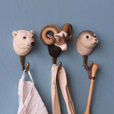 Wooden Polar Bear With Hook By Wildlife Garden
