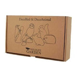 Carved Wooden Figure Of A Puffin From The Wildlife Garden Decobird Collection