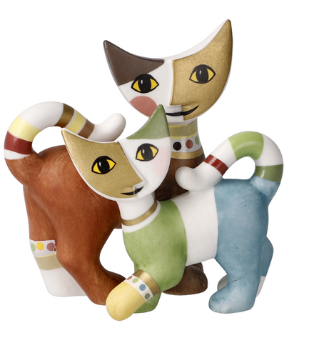 Rosina Wachtmeister Cats Figurine Mio E Bea By Goebel 31400841