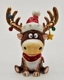 Christmas Reindeer Trinket Box By Craycombe