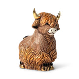 Highland Cow Figurine by De Rosa F265