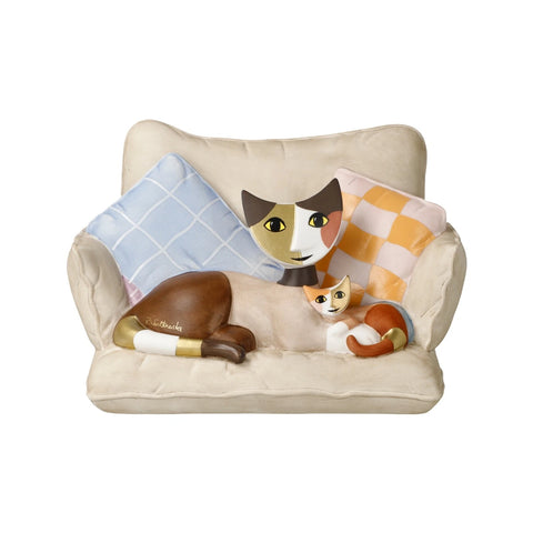 Rosina Wachtmeister Cats Figurine Mamma e Minni By Goebel 31401090