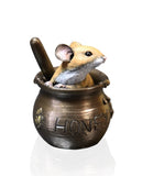 Mouse In Honey Pot Cold Cast Bronze From Richard Cooper Studio 242BR