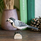 Wooden Pied Wagtail Decobird By Wildlife Garden