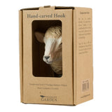 Hand Carved Sheep With Hook By Wildlife Garden