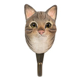 Tabby Cat With Hook By Wildlife Garden