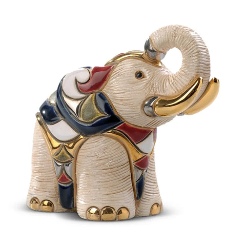 White Elephant Figurine By De Rosa F131