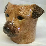 Border Terrier Pencil Pot By Quail Ceramics