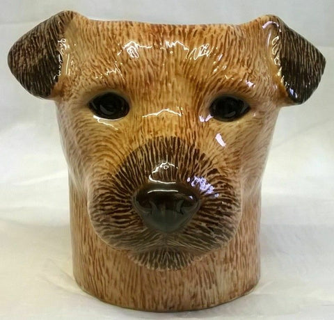Border Terrier Pencil Pot By Quail Ceramics