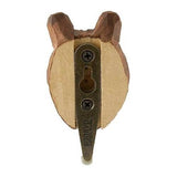 Hand Carved Brown Bear With Hook By Wildlife Garden