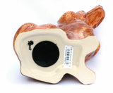 Gold Cocker Spaniel Money Box By Quail Ceramics