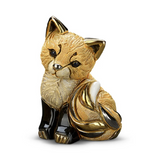 Red Fox Cub Figurine By De Rosa