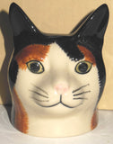Eleanor The Cat Face Egg Cup By Quail Ceramics