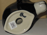 Friesian Cow Face Egg Cup BY Quail Ceramics