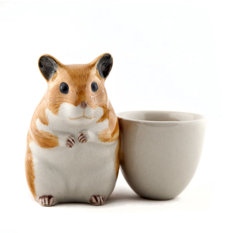 Hamster Egg Cup By Quail Ceramics