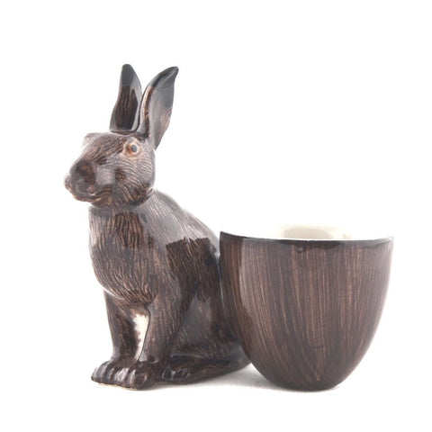 Hare Egg Cup By Quail Ceramics