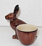 Hare Egg Cup By Quail Ceramics
