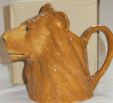 Quail Ceramics: Jug: Lion