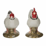 Light Sussex Chicken Salt And Pepper Pots By Quail Ceramics