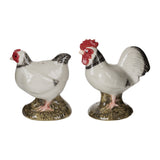Light Sussex Chicken Salt And Pepper Pots By Quail Ceramics