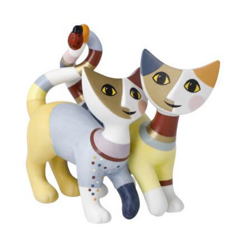 Rosina Wachtmeister Cats Figurine Luca E Sofia By Goebel 31400661
