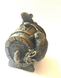 Mice On A Barrel By oriele Bronze