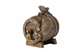 Mice On A Barrel By oriele Bronze
