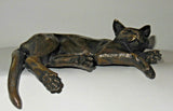 Shelf Cat Figure By Oriele Bronze