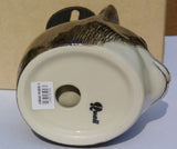 Oliver The Cat Face Egg Cup By Quail Ceramics