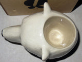 Polar Bear Face Egg Cup By Quail Ceramics