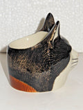 Poppet The Cat Face Egg Cup By Quail Ceramics