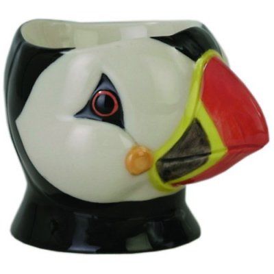Puffin Face Egg Cup By Quail Ceramics