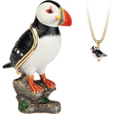 Hidden Secrets Puffin Trinket Box