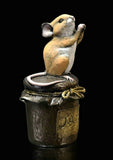Richard Cooper Studio Mouse On Jam Jar