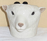 Southdown Lamb Face Egg Cup From Quail Ceramics