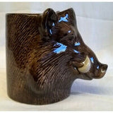 Wild Boar Pencil Pot By Quail Ceramics