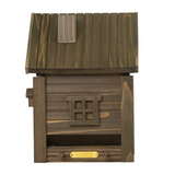 Green Umber Multi Hook Bird House By Wildlife Garden