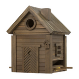 Green Umber Multi Hook Bird House By Wildlife Garden