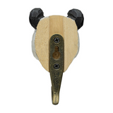 Hand Carved Panda With Wall Hook From Wildlife Garden
