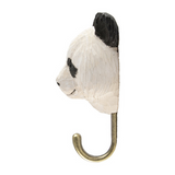 Hand Carved Panda With Wall Hook From Wildlife Garden