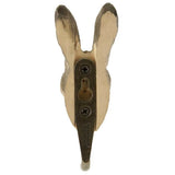 Hand Carved Wooden Mountain Hare With Hook By Wildlife Garden