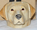 Golden Labrador Face Egg Cup By Quail Ceramics