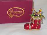 Craycombe Christmas Boot Trinket Box