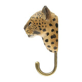 Hand Carved Leopard With Hook By Wildlife Garden