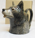 Wolf Jug By Quail Ceramics